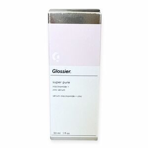 GLOSSIER Super Pure Zinc Serum 1 Oz New In Box Vegan Cruelty Free 5% Niacinamide
